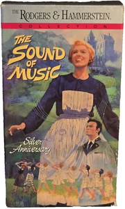 VTg 1990 Silver Anniversary Edition w/Insert The Sound of Music 2-Tape VHS Set - Picture 1 of 9