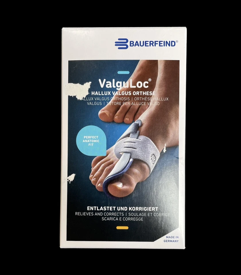 NOS Bauerfeind Valguloc Runion Splint Right Size 2 NEW Germany - Image 1 of 4