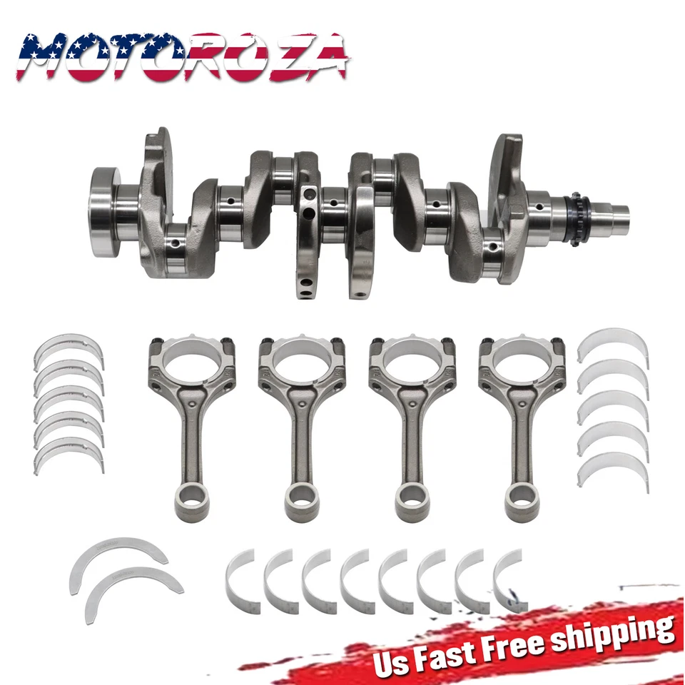 For 2012-2019 Hyundai KIA SOUL RIO 1.6L Engine Crankshaft Con Rods & Bearing Set - Image 1 of 4