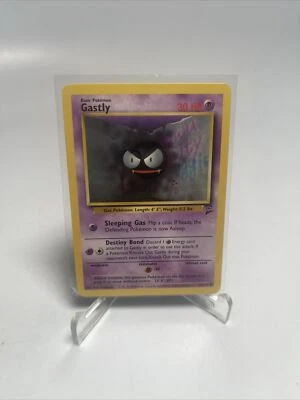 GASTLY - Base Set 2 - 75/130 - Common - Pokemon Card - Unlimited - NM - Image 1 of 4