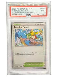 PSA 9 Pokemon INDONESIAN Paradise Resort World Championships 2023 SV-P - Picture 1 of 1