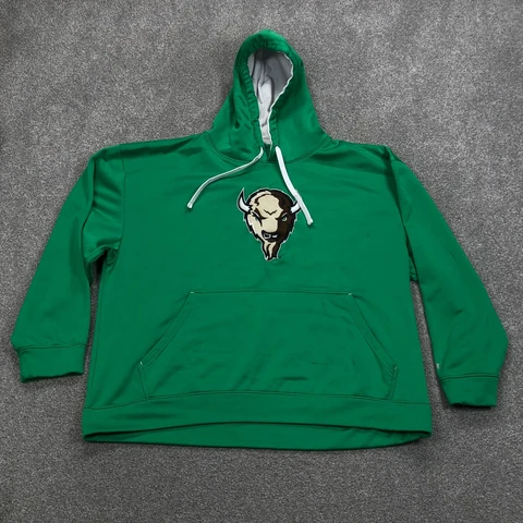 Marshall Thundering Herd Hoodie Men XXL 2XL Green Hooded Sweatshirt Sweater * Cover