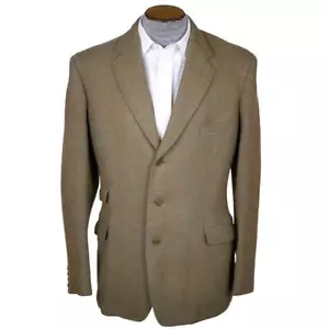 Vintage Harris Tweed Mens Jacket Montague Burton 1950s Tailored Country Size M L - Picture 1 of 8