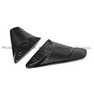 Para Nissan R35 GTR fibra de carbono FABRICANTE DE EQUIPOS ORIGINALES alerón trasero patas de ala soporte 2 piezas - Imagen 1 de 9