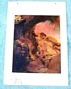 ALADDIN By MAXFIELD PARRISH - Picture 1 of 3