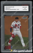 2020 Juan Soto Topps Stadium Club 1st Graded 10 Washington Nationals MLB Card