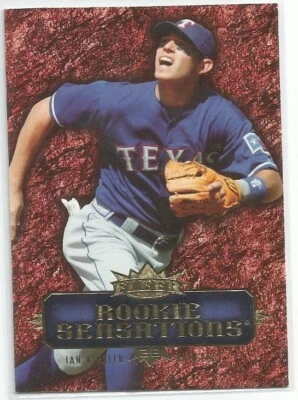 2007 Fleer Rookie Sensations Ian Kinsler Texas Rangers Card #RS-IK - Image 1 of 2