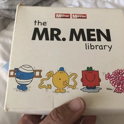 The Mr. Men Library - Daily Mirror Complete Box Set Of 12 Books - 2008 Boxed Foto 1 de 4