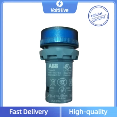 1PCS New ABB Type CL2-515L Blue LED indicator light 110-130V Fast Delivery - Image 1 of 2