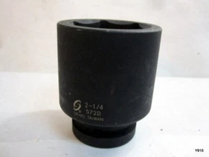Sunex 572D, 2-1/4" Deep Impact Socket, 1" Drive, 6 Point - Picture 1 of 6