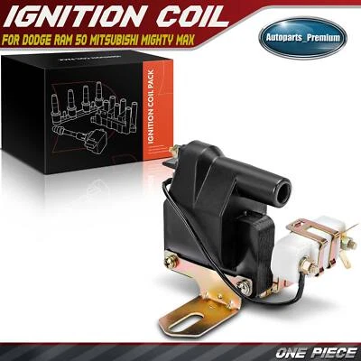 Bobina de encendido para Dodge Ram 50 1987 1988 1989 Mitsubishi Mighty Max L4 2,0 L 2,6 L Foto 1 de 4