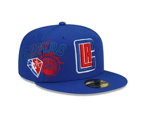 Los Angeles Clippers  New Era Back Half Team 59FIFTY Fitted Hat -Blue - Picture 1 of 7