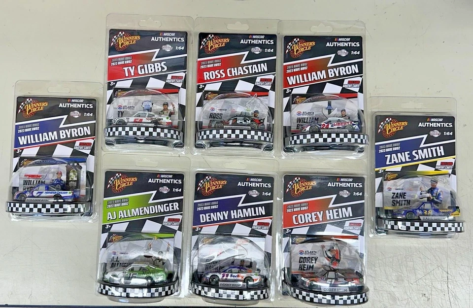 DMG BOX - Choose Driver / Car # - NASCAR AUTHENTICS Winner's Circle Race Cars - Image 1 of 1