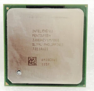 Intel Pentium 4 3.0GHZ HT Socket 478 CPU 3.0/1M/800 SL79L - Picture 1 of 9