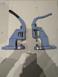 2x Mikron Universal Hand Press Machine: Rivets, Press Fasteners, Button Making - Picture 1 of 7