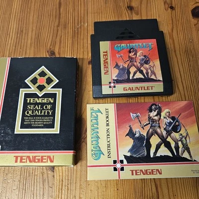 Gauntlet (1987) Nintendo Entertainment System NES with Manual  - Image 1 of 4