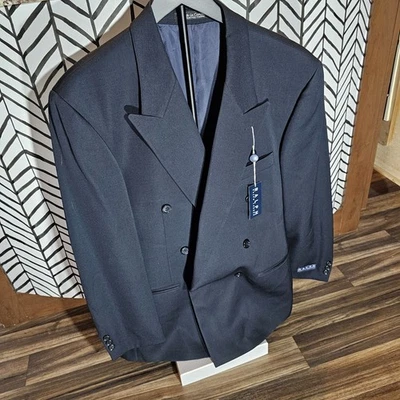 Ralph Lauren Hombre 41R 6 Botones 100% Lana Traje Chaqueta Pico Solapa Azul Marino Nuevo con Etiquetas Foto 1 de 4