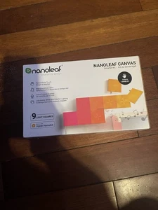 NEW! Nanoleaf Canvas Smarter Kit, 9 Light Squares - Multicolor (NL29-0003SW-9PK) - Picture 1 of 4