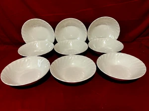 Myott Meakin Staffordshire Olde Chelsea Set Of 9 Cereal/Soup Bowls 6 1/4" - Picture 1 of 2