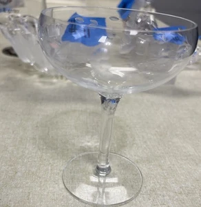 Princess House Heritage Floral Water Goblet Vintage, Etched - Picture 1 of 2