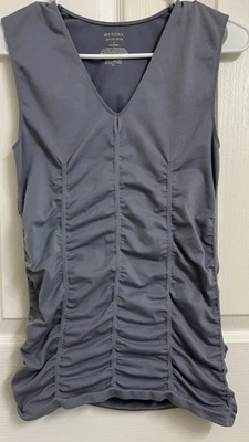 Camisa top acanalada sin costuras azul sin mangas talla L Merona para mujer Foto 1 de 2