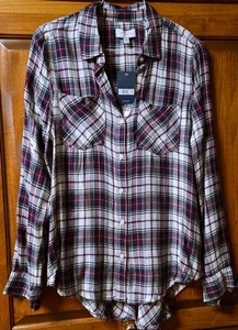 Blusa de otoño manga larga S/P Lucky Brand nueva con etiquetas - Imagen 1 de 5