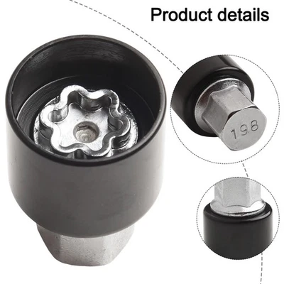Lightweight Wheel Nut Key for Easy Handling and Effective Anti Theft Protection - Image 1 of 4