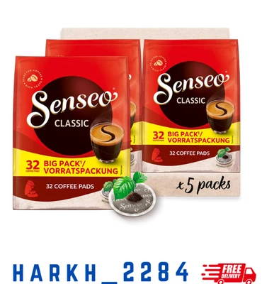 Senseo Kaffeepads Classic 5x32 Stück – Vorratspack mit 160 Pads für Senseo - Bild 1 von 4