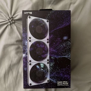 HYTE Thicc FP12 (bez kontrolera Nexus Portal NP50) 120mm x 32mm 3 Performance Fan - Zdjęcie 1 z 10