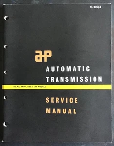 BMC MINI 1100 1300 MODELS Automatic Transmission Service Manual c1970s #S.700/4 - Picture 1 of 7
