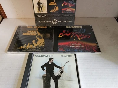 Neil Diamond 3 CD's Early Years Classics/Jazz Singer UNOPENED/Beautiful Noise - Image 1 of 3