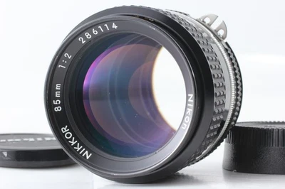 Lente manual Nikon Ai-s Ais Nikkor 85 mm f/2 Portrait MF de JAPÓN "CASI... - Imagen 1 de 4