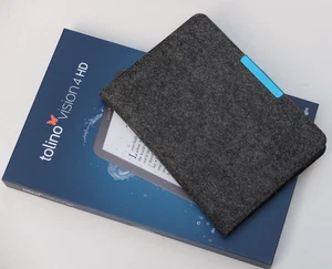 eBook Reader Tolino Vision 4 HD mit Hard case neu in Originalverpackung komplett - Afbeelding 1 van 10