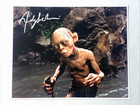 Andy Serkis Signed The Hobbit 10x8 Gollum Photo