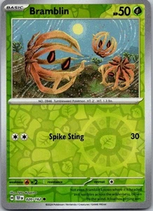 Bramblin Reverse Holo Common SV05: Temporal Forces 020/162 Near Mint - Picture 1 of 2