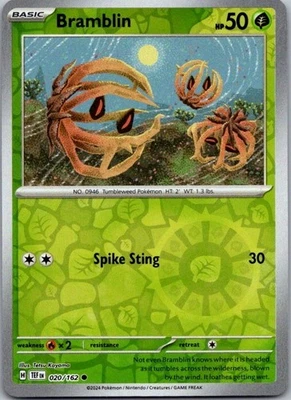 Bramblin Reverse Holo Common SV05: Temporal Forces 020/162 Near Mint - Image 1 of 2