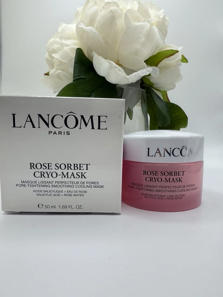Криомаска Lancome Rose Sorbet - 1,7 жидкой унции/50 мл НОВАЯ В КОРОБКЕ - Изображение 1 из 1