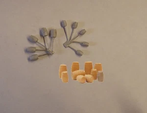 P&D Marsh N Gauge n Scale B486 Barrels (20) castings require painting - Picture 1 of 1