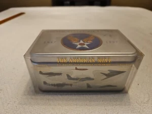 Vintage USAF 1947-1997 Tin Box Created USA. The American Mint Un-open - Picture 1 of 6
