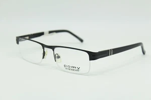 2 Units NEW POMY EYEWEAR 137 MATTE BLACK EYEGLASSES UNISEX FRAMES 52-18-135 #178 - Picture 1 of 7