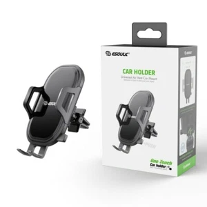 Soporte universal para automóvil Esoulk de ventilación de aire resistente con un toque - Imagen 1 de 6