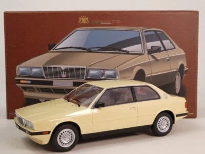 Laudoracing Maserati Biturbo 2.0 Pale Tigereye avorio 1982-83 1/18 LX001A - Immagine 1 di 4