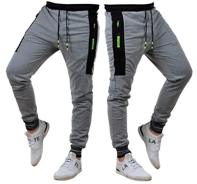 Trainingshose Hose Sporthose Jogger Fitness Casual Motiv Herren Mix K331 S-XXL