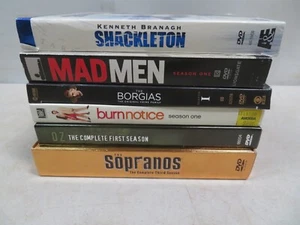 Menge 6 verschiedene BOX-SETS---Sopranos, Borgias, Oz, Madmen, Brandhinweis......! - Bild 1 von 3