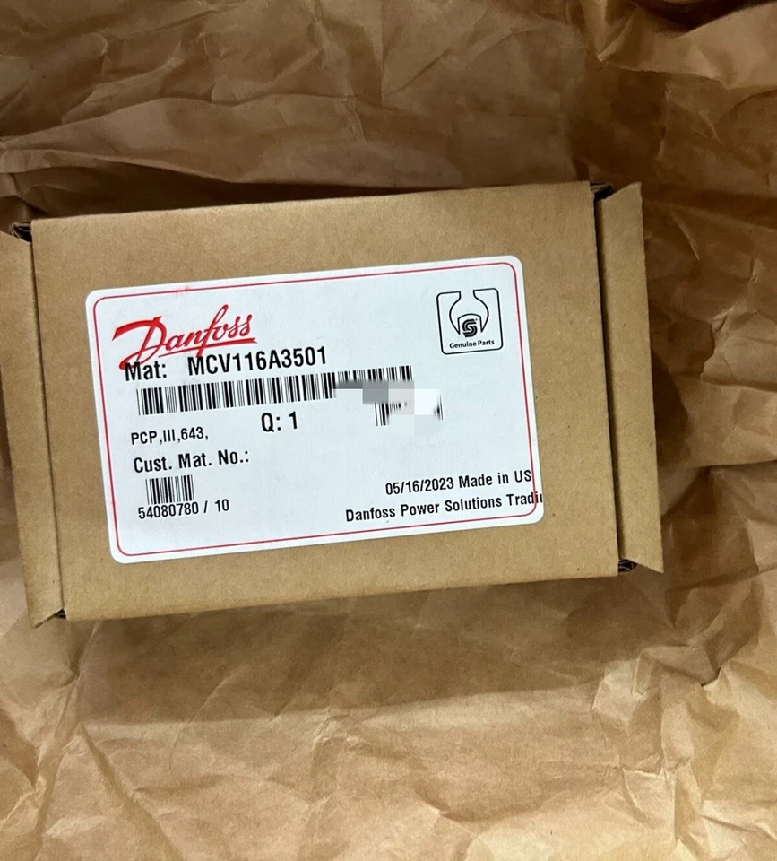 .Brand New DANFOSS MCV116A3501 Control Valve Expedited Shipping - Image 1 of 1