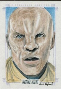 Star Trek Inflexions Sketch Card By Brent Ragland