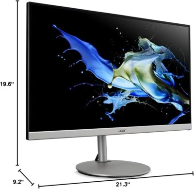 Acer CB242Y 23.8" Full HD LED LCD Monitor 16:9 Black HDMI VGA Landscape Portrait - Image 1 of 4