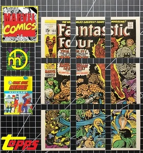 1975 Topps Marvel Comic Book Heroes Sticker - Pick Choose - Puzzle Cards - Bild 1 von 75