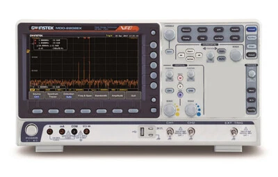 GW Instek MDO-2202EX 200MHz Oscilloscope 2 CH DSO Spectrum Analyzer AWG DMM - Image 1 of 4
