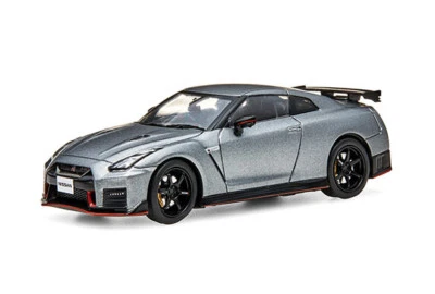 Kyosho 1/43 NISSAN GT-R NISMO grigio scuro opaco modello pressofuso dal Giapp... - Immagine 1 di 2